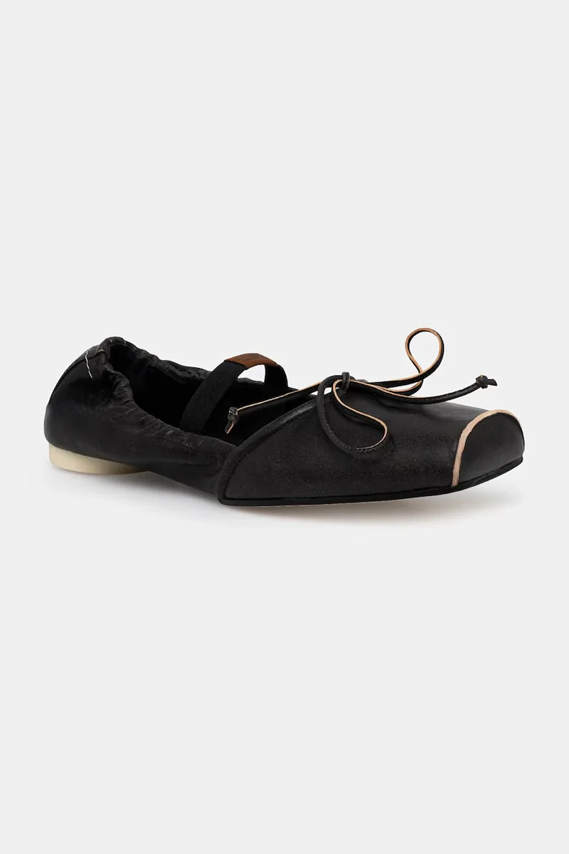MM6 Maison Margiela balerini din piele
