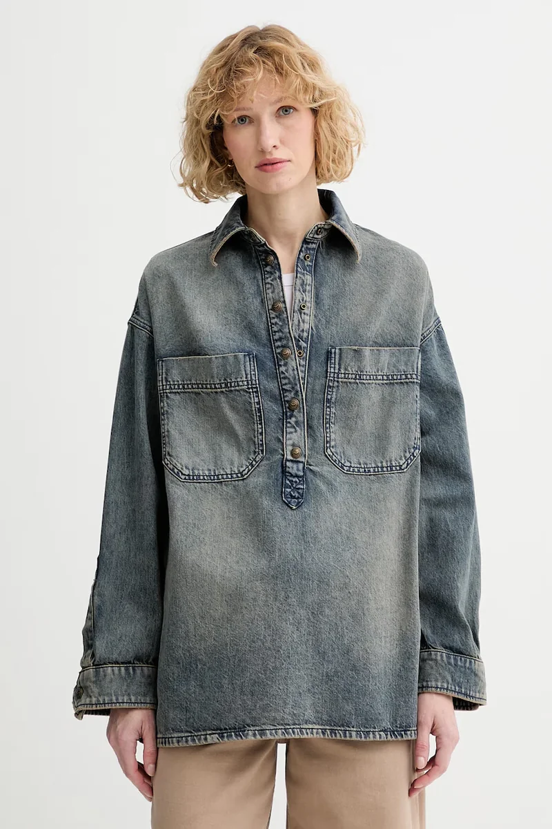 Zadig&Voltaire hanorac pentru femei, din denim