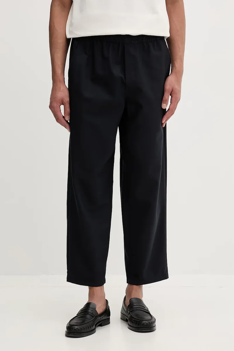 American Vintage pantaloni pentru bărbați, cu amestec de in