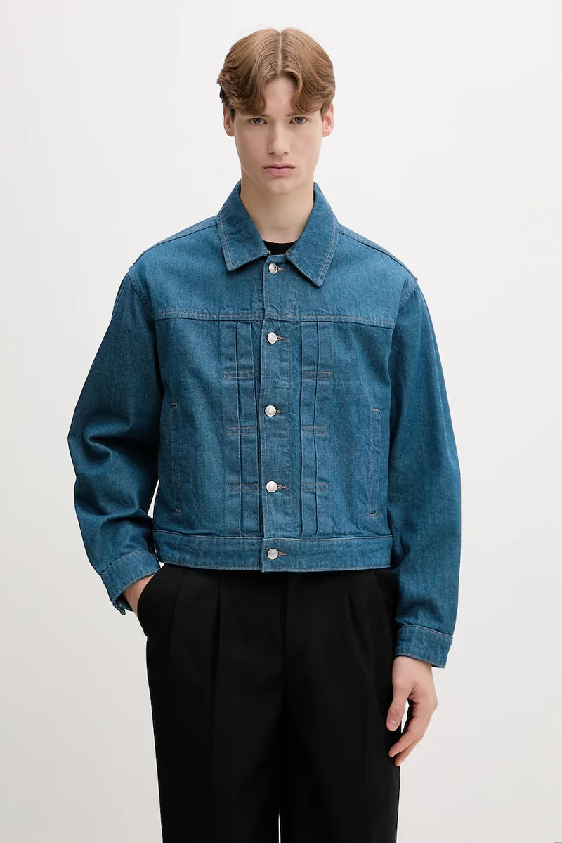 HUGO geacă de tranziție pentru bărbați din denim 096/4