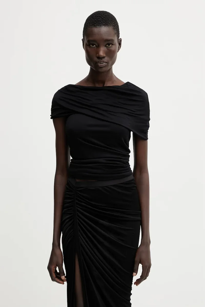 Rick Owens Lilies bluză cu bretele pentru femei, cu vâscoză Lola