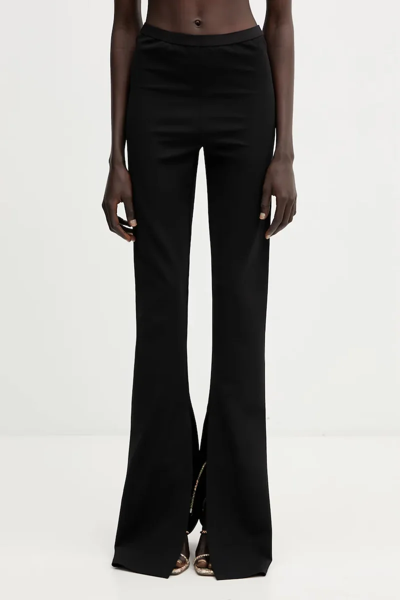 Rick Owens Lilies pantaloni pentru femei, cu vâscoză Carmen