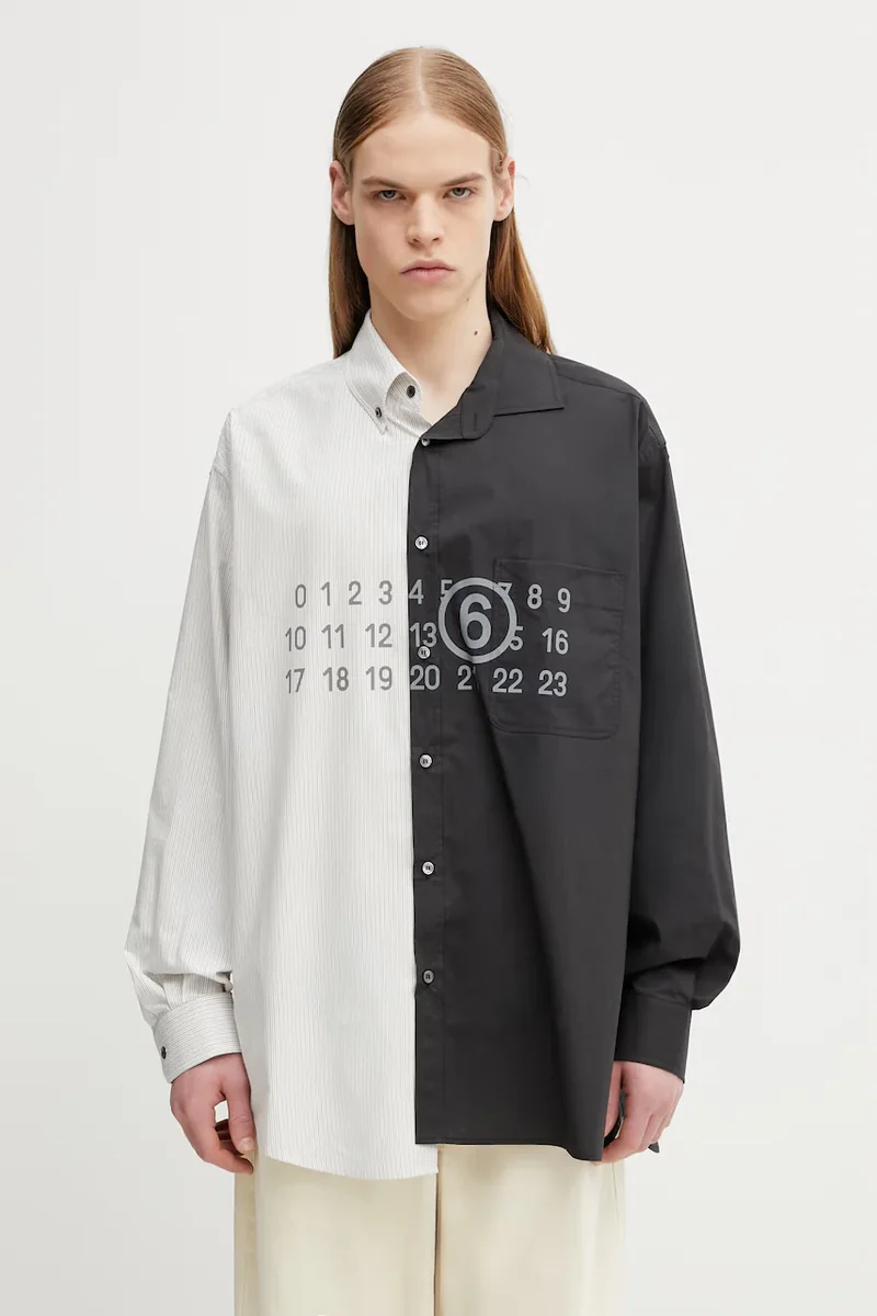 MM6 Maison Margiela cămașă pentru bărbați, din bumbac