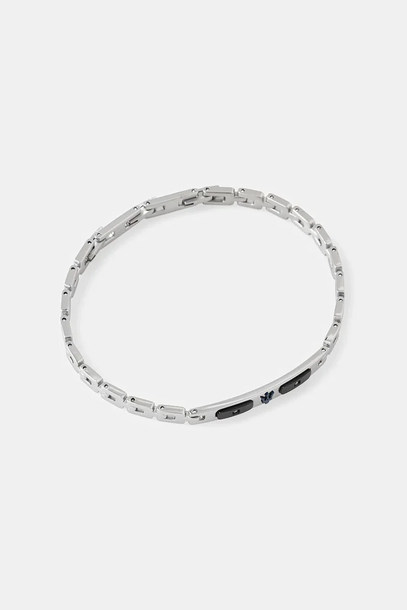 MASERATI brățară pentru bărbați, din oțel inoxidabil cu diamant DIAMONDS