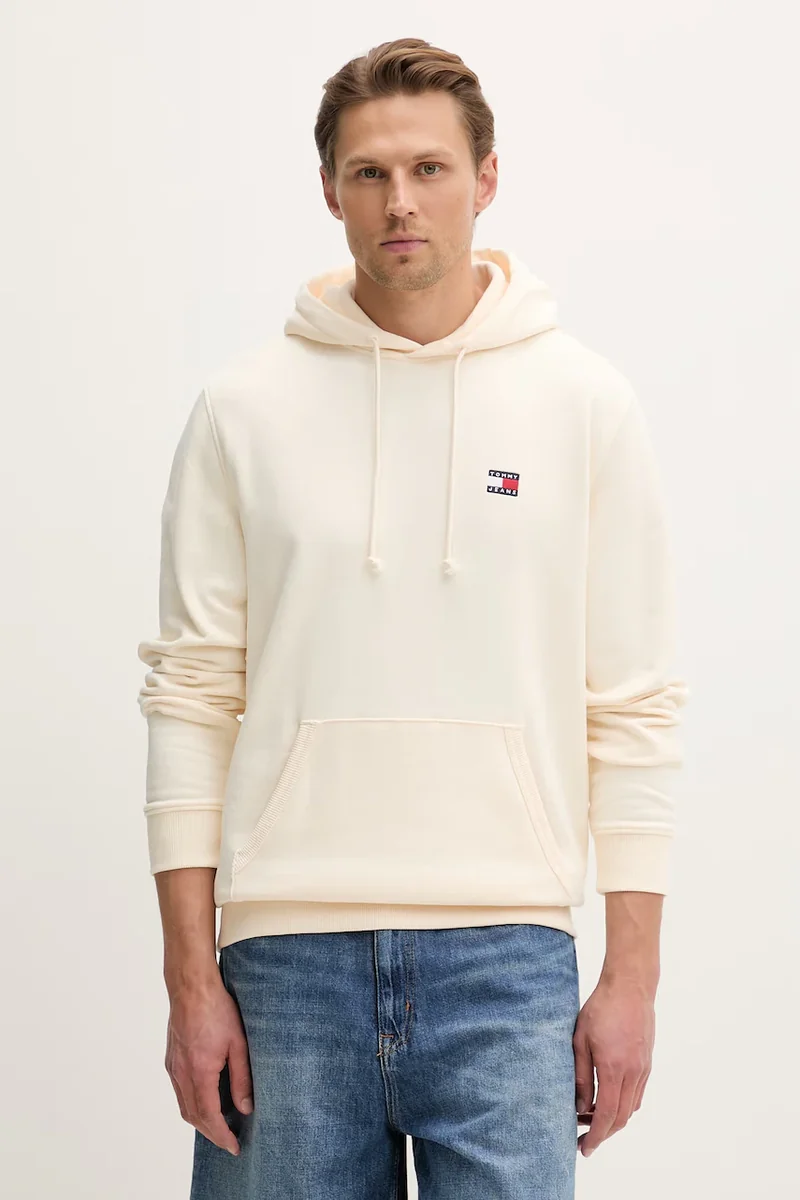 Tommy Jeans hanorac cu glugă pentru bărbați, din bumbac