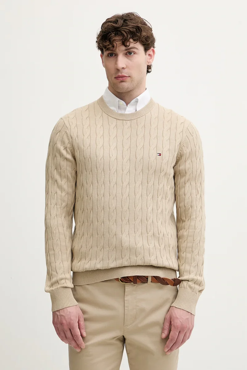 Tommy Hilfiger pulover bărbătesc din bumbac