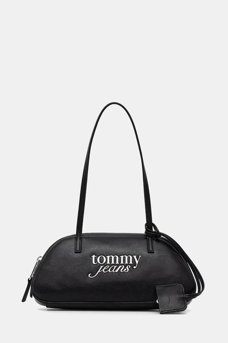 Tommy Jeans geantă baguette pentru femei, cu imitație de piele
