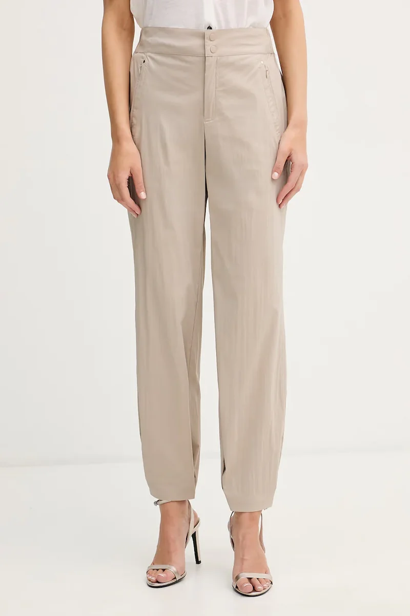 Mos Mosh pantaloni straight pentru femei, din bumbac Tahi