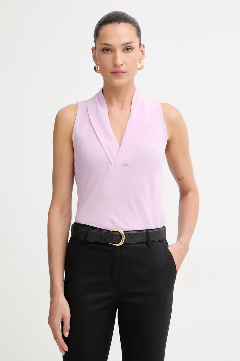BOSS top pentru femei mătase Bolaru