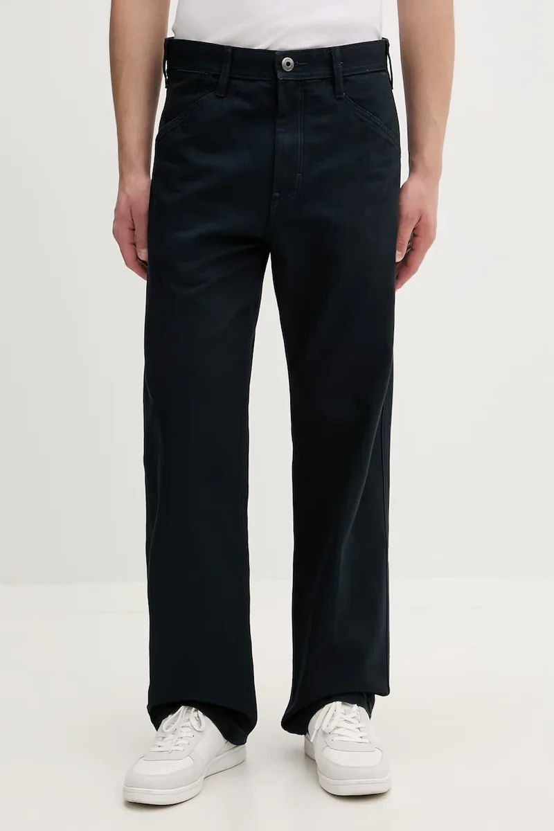 G-Star pantaloni regular pentru bărbați din bumbac 5pkt Relaxed Straight