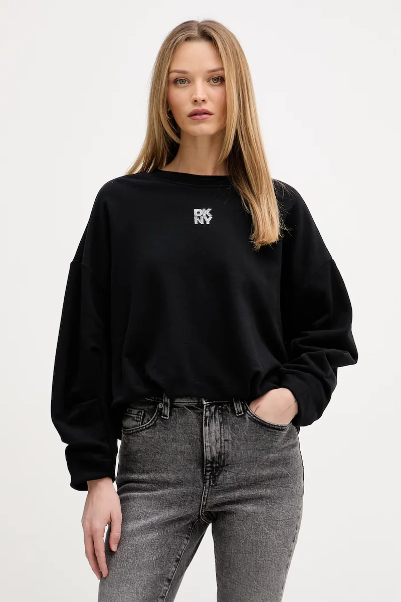 DKNY hanorac pentru femei din bumbac