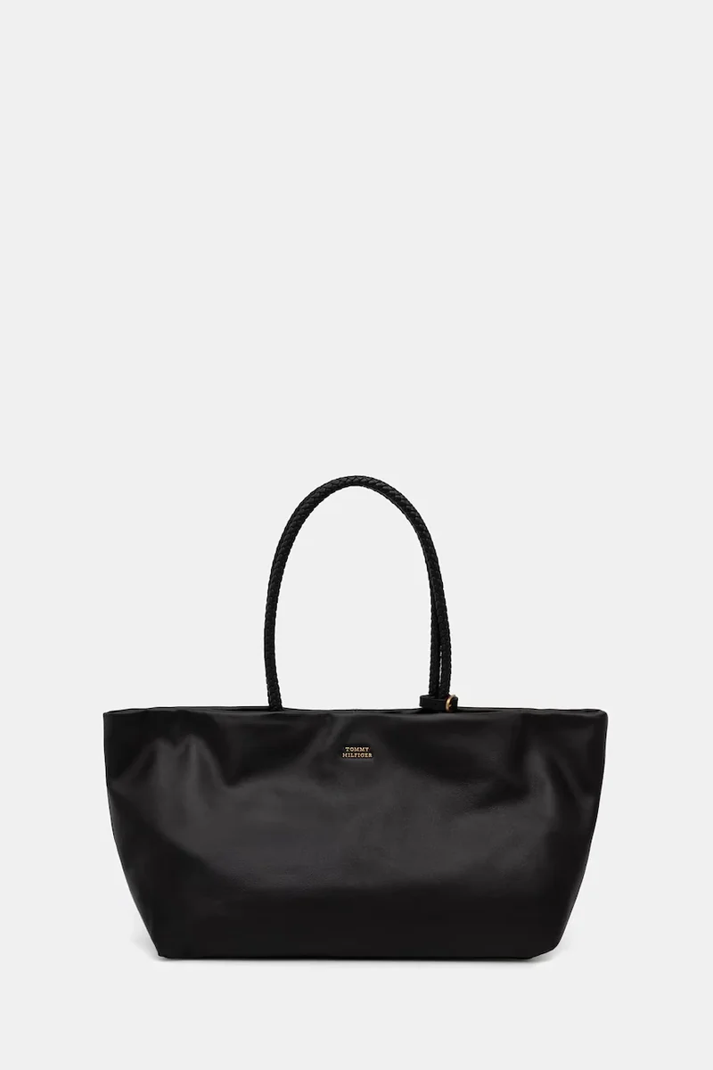 Tommy Hilfiger geantă shopper pentru femei din piele