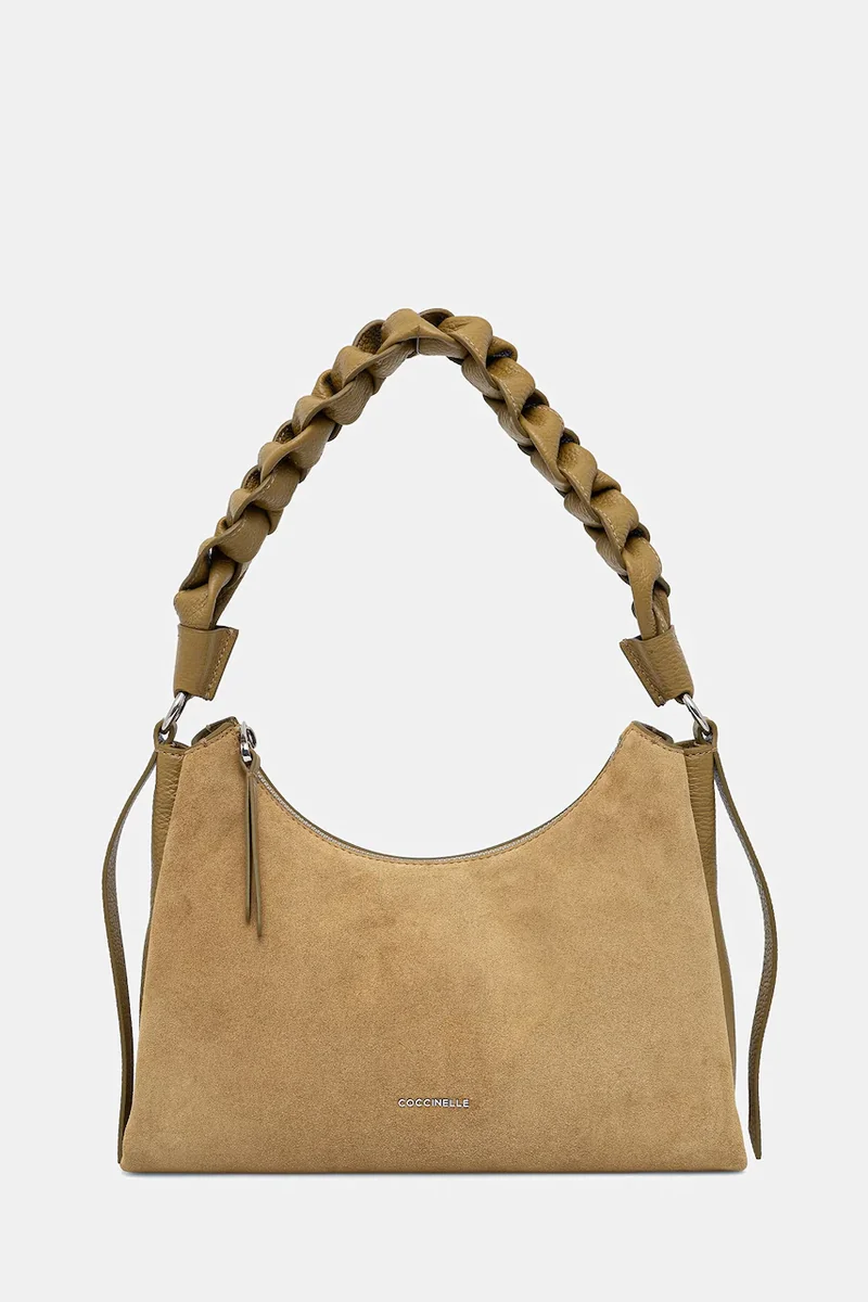 Coccinelle hobo bag pentru femei din piele întoarsă BOHEME SUEDE BIMATERIAL