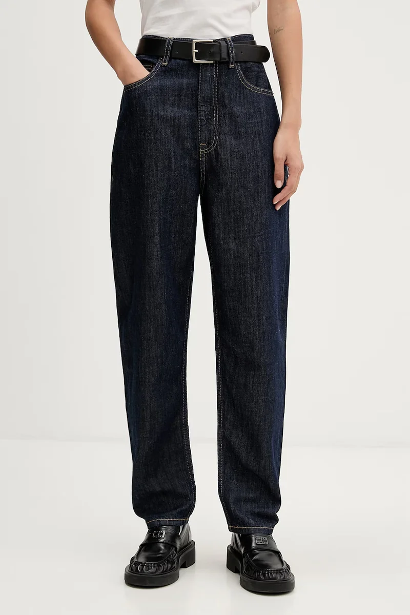 Tommy Jeans blugi mom fit pentru femei