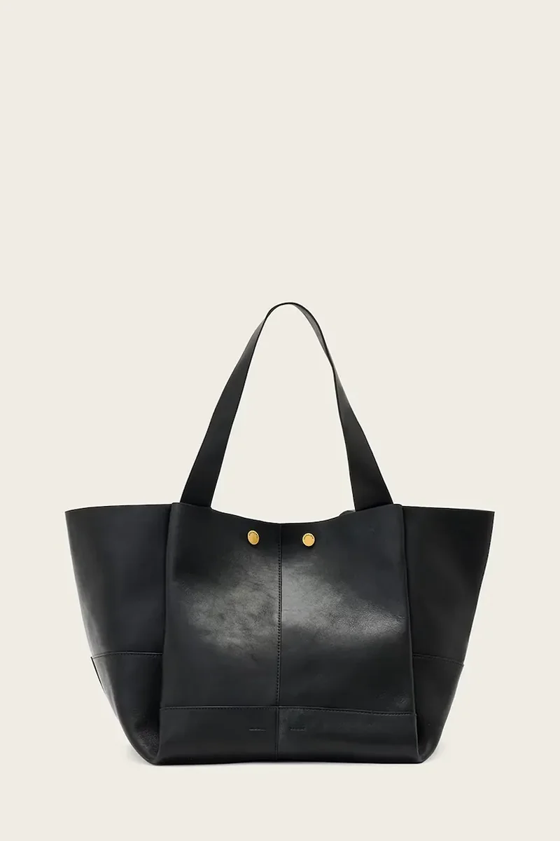 AllSaints geantă shopper pentru femei, din piele ROSALIE