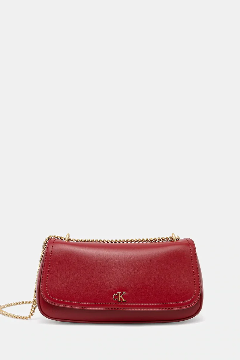 Calvin Klein geantă crossbody pentru femei cu imitație de piele
