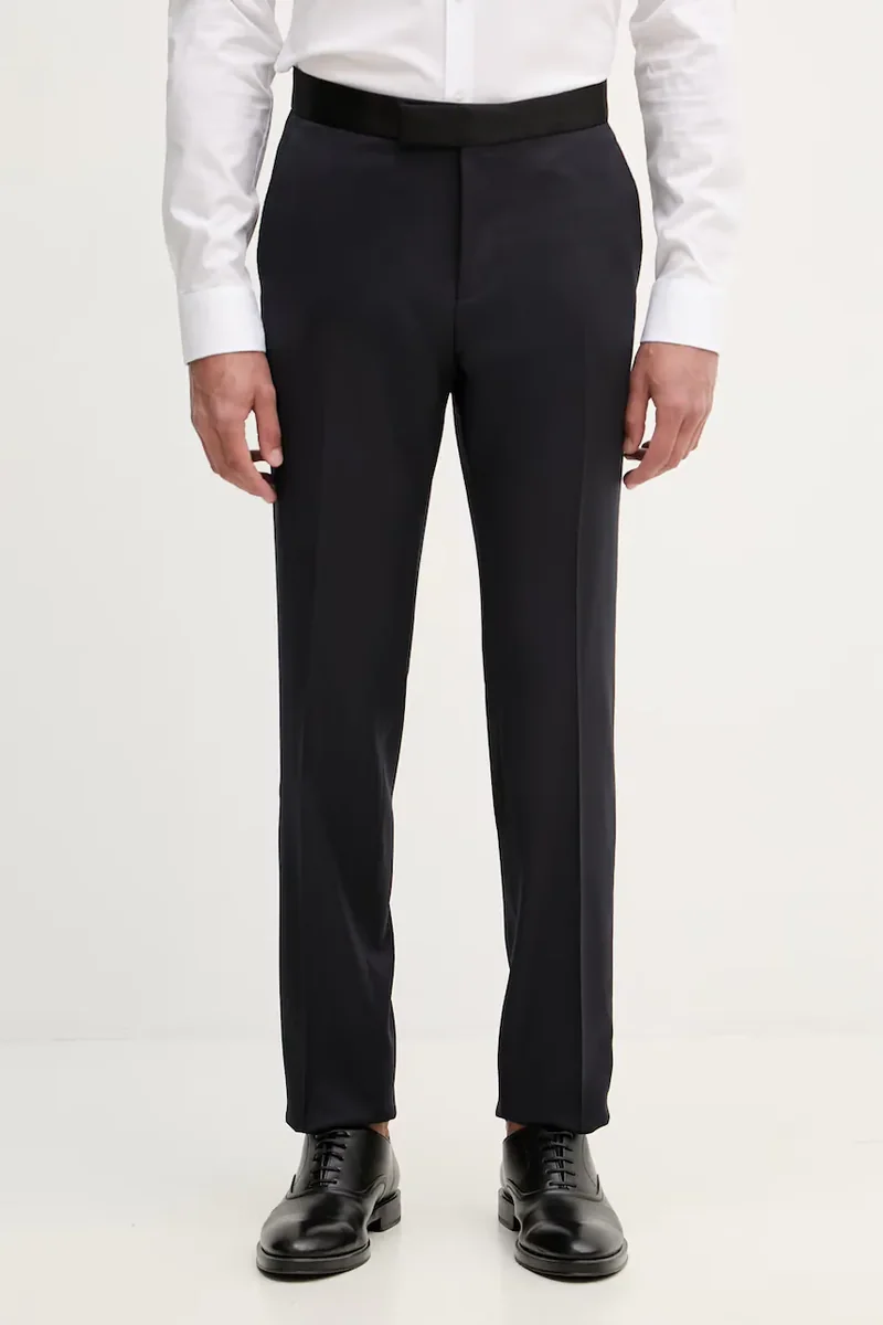 BOSS pantaloni pentru bărbați, din lână H-Genius-Tux-B1