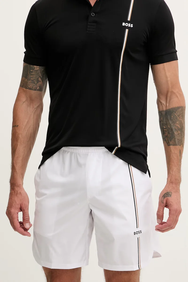 BOSS Green pantaloni scurți sport pentru bărbați SH_TOC Game 8 Inch