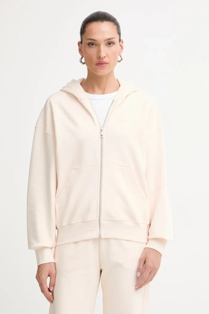 Calvin Klein hanorac cu glugă pentru femei, din bumbac