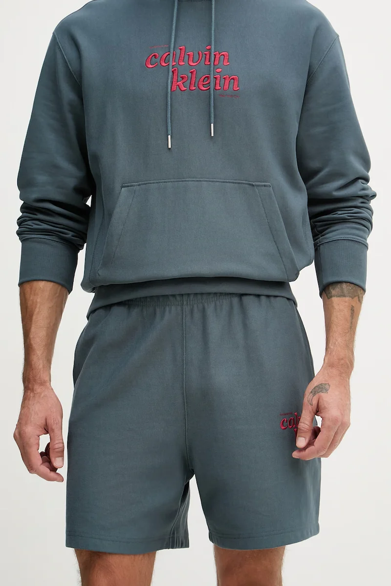 Calvin Klein Jeans pantaloni scurți de trening pentru bărbați, cu bumbac