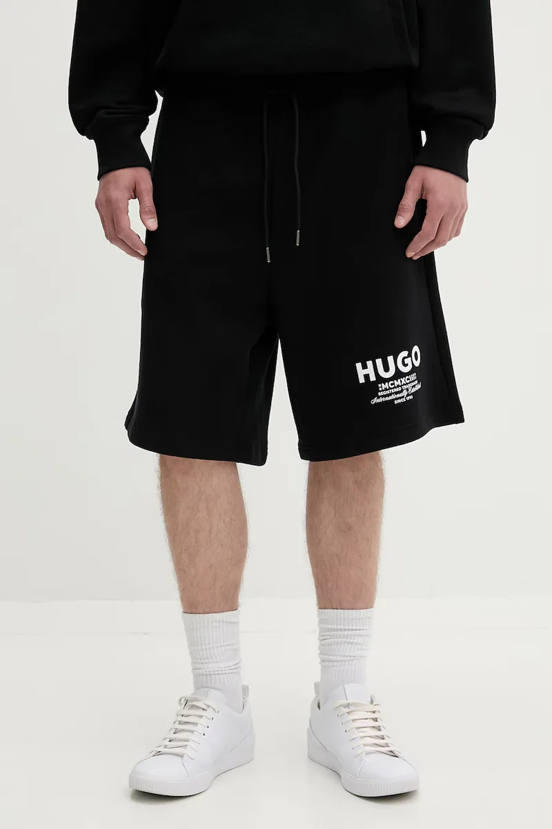 HUGO Blue pantaloni scurți de trening pentru bărbați, din bumbac Nomario