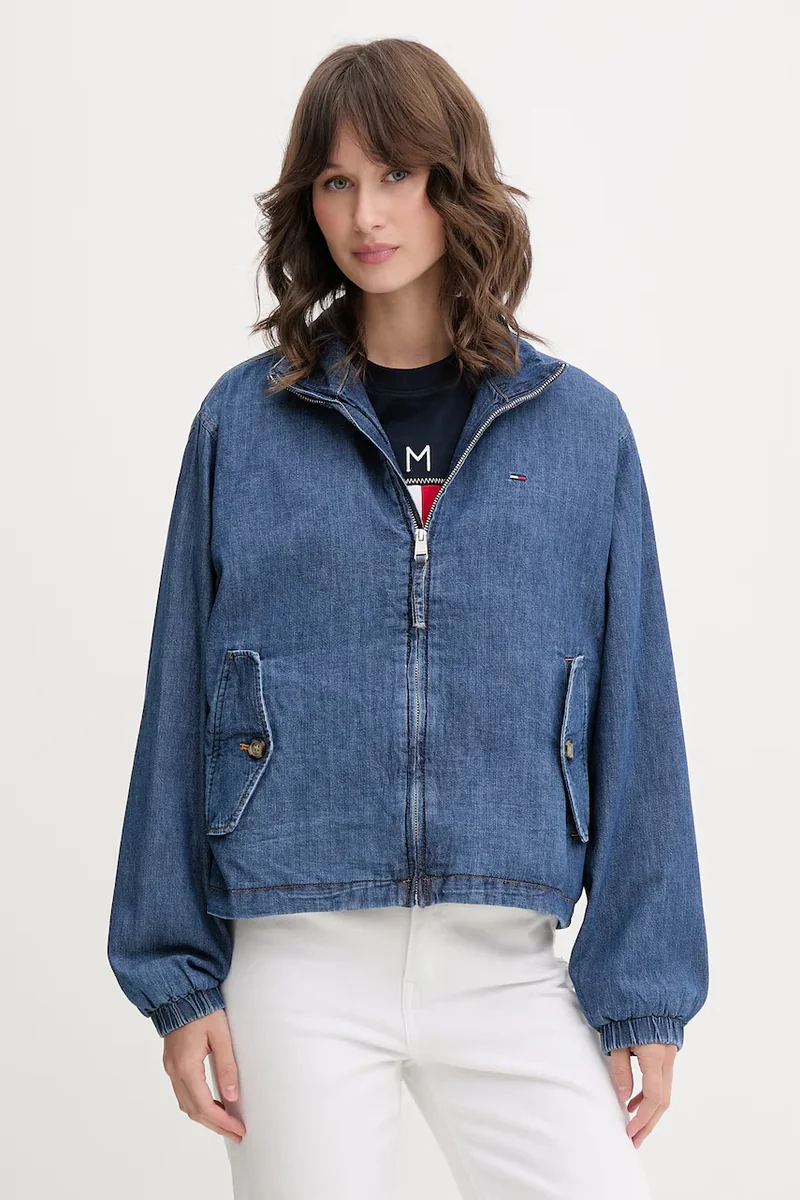 Tommy Jeans jachetă pentru femei din denim