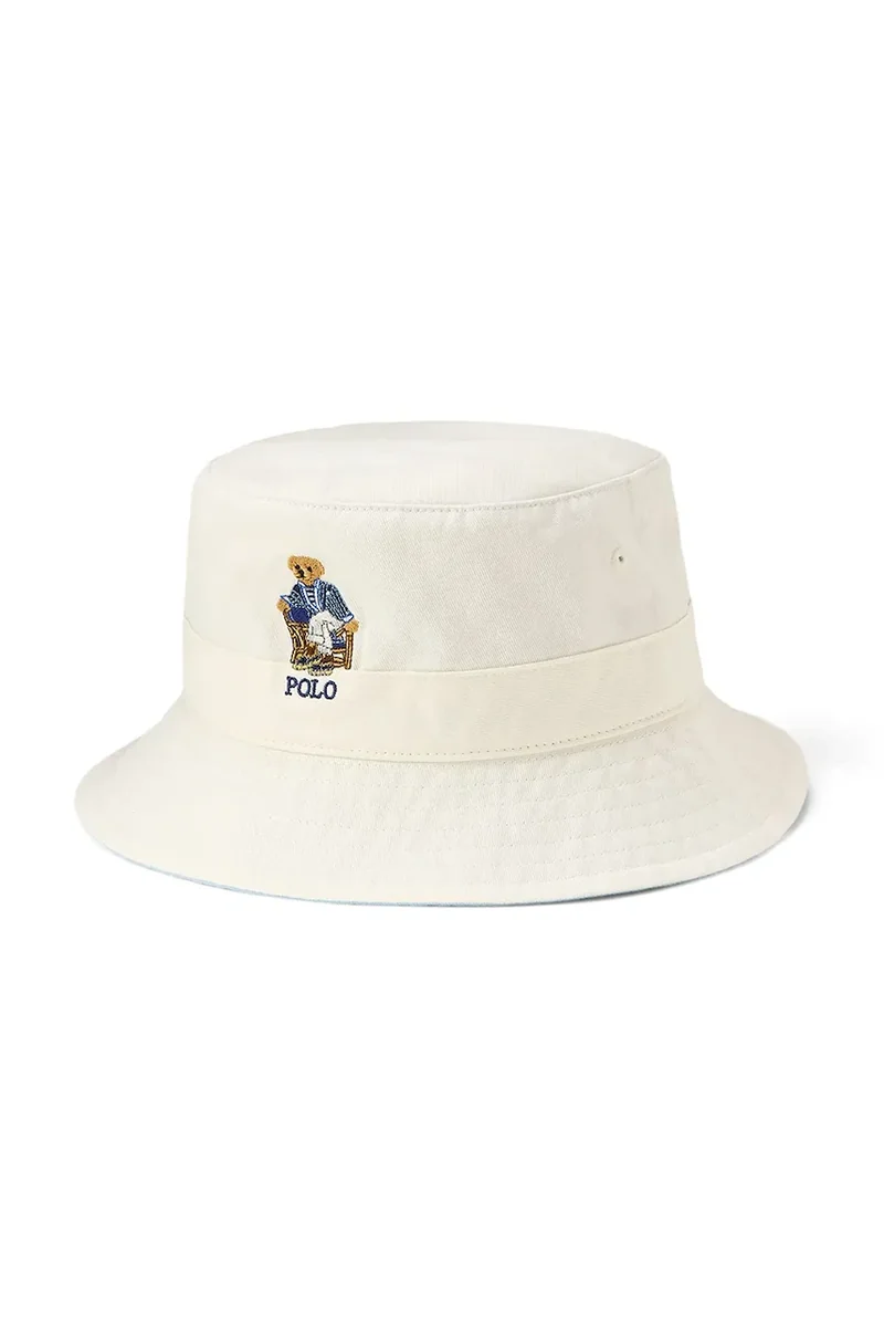 Polo Ralph Lauren Bucket Hat pentru bărbați, din bumbac