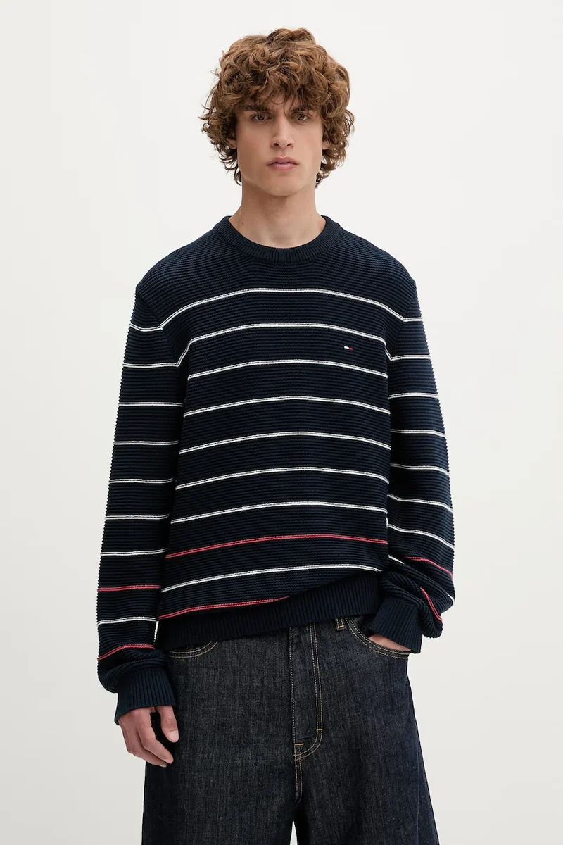 Tommy Jeans pulover pentru bărbați, din bumbac