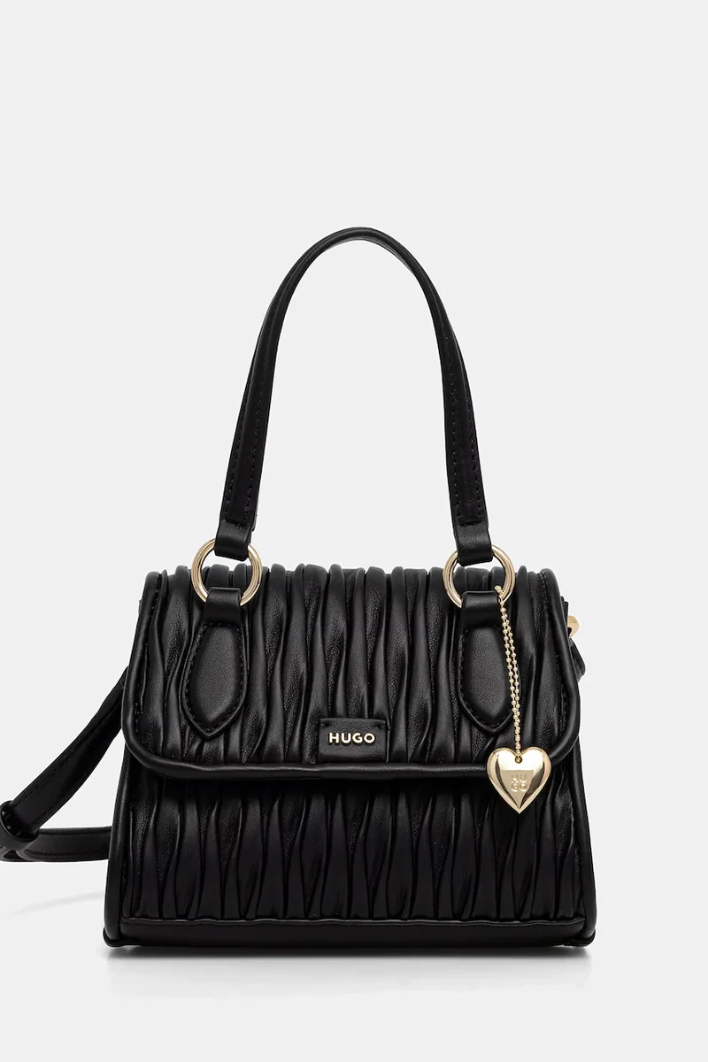 HUGO geantă crossbody pentru femei, cu imitație de piele Clioh M_Top Handle