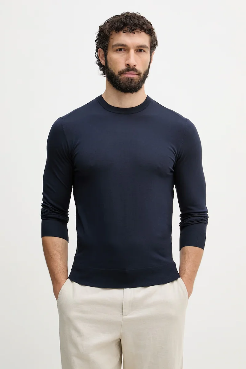 Guess pulover pentru bărbați cu vâscoză KADIR