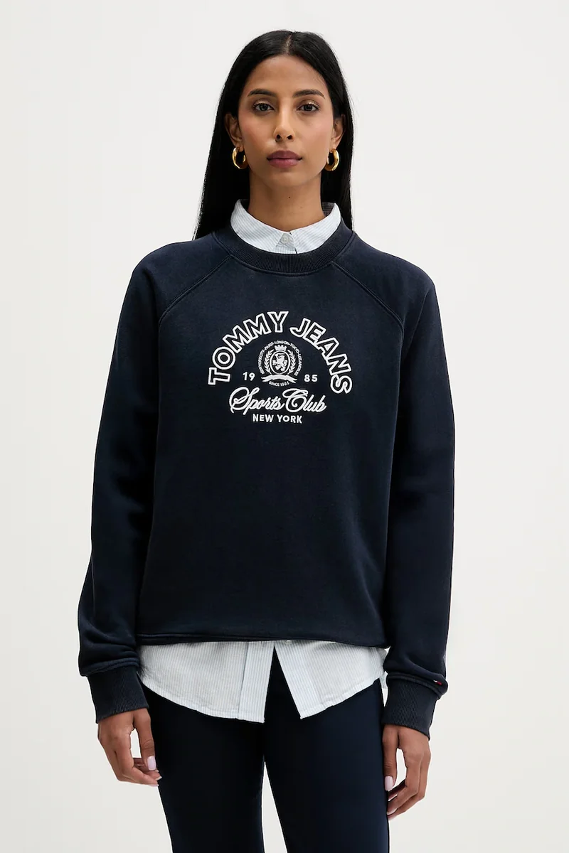 Tommy Jeans hanorac pentru femei, din bumbac