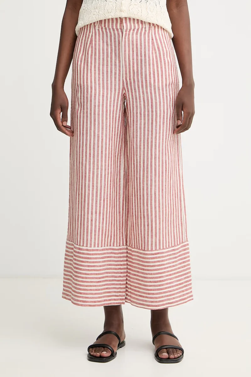Pedro del Hierro pantaloni pentru femei, din in