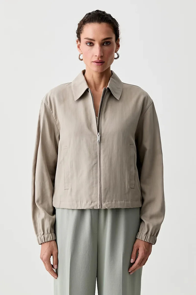 Calvin Klein jachetă scurtă pentru femei, cu in