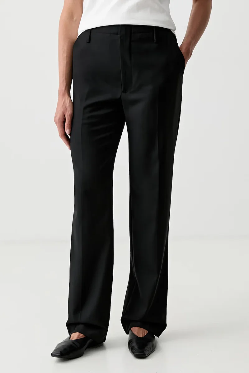 Kenzo pantaloni pentru femei, din lână
