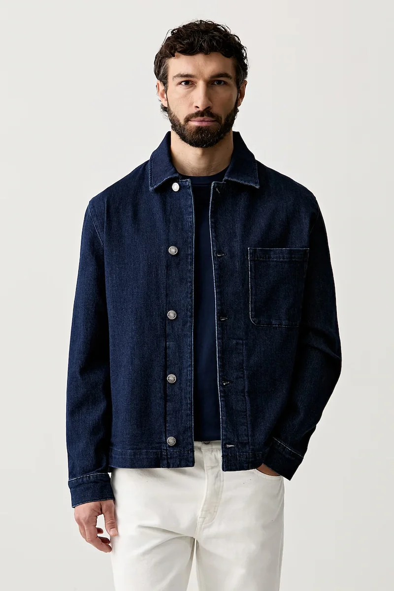 Joop! geacă tip cămașă pentru bărbați, din denim