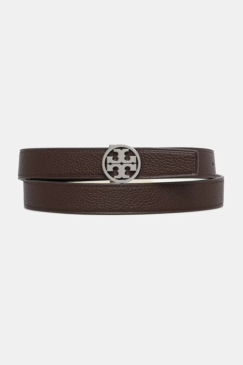 Tory Burch curea reversibilă pentru femei, din piele Miller