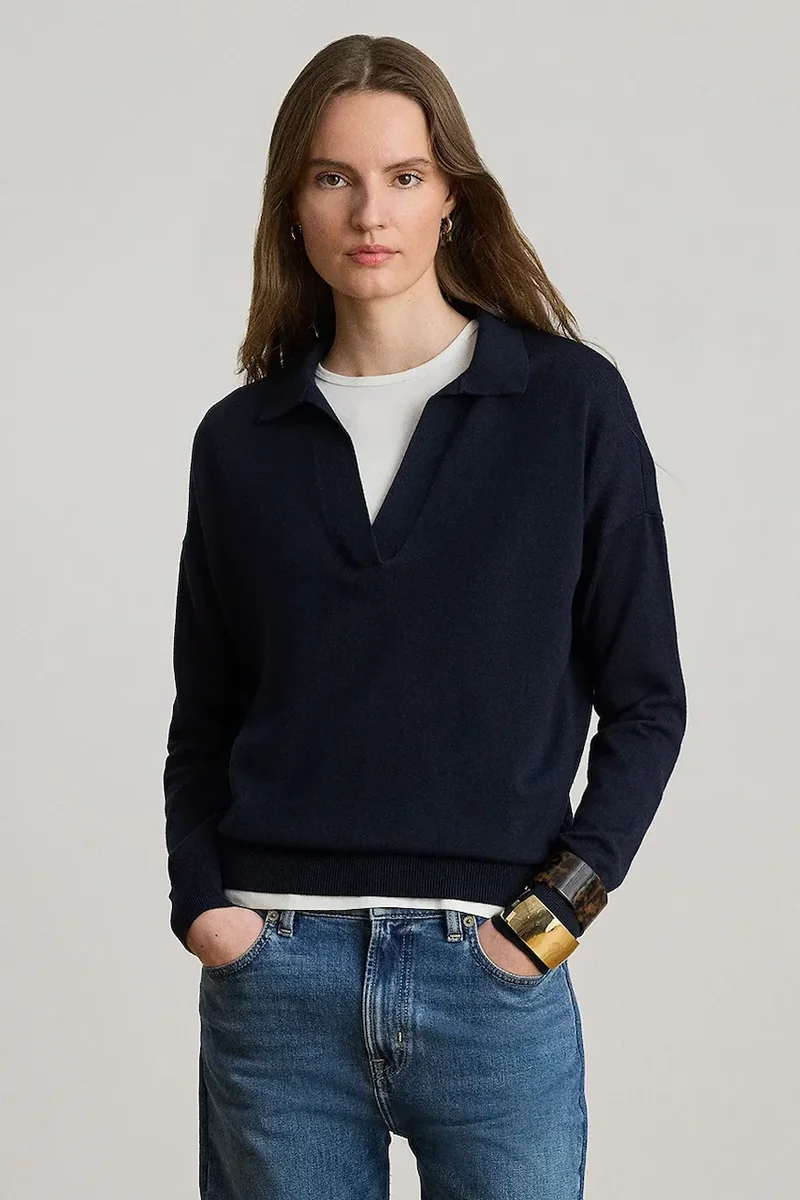 Lauren Ralph Lauren pulover pentru femei, cu bumbac