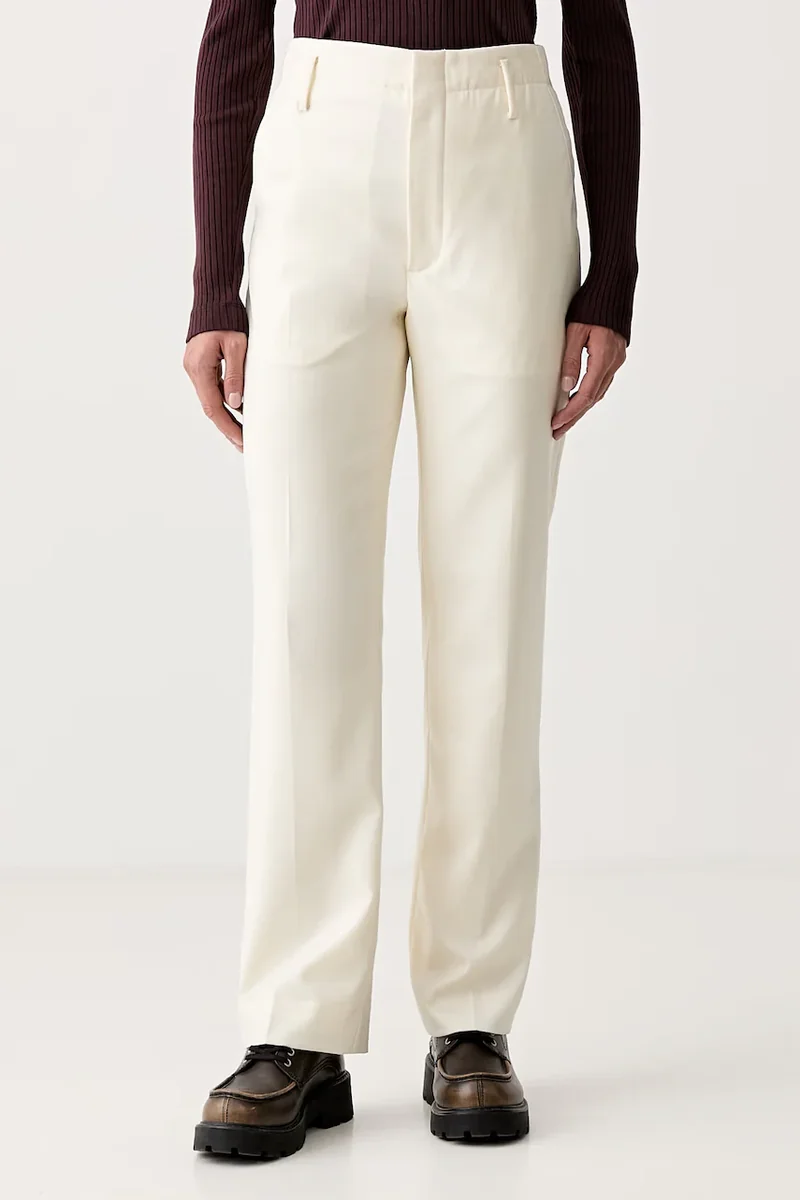 Kenzo pantaloni de costum pentru femei, din lână