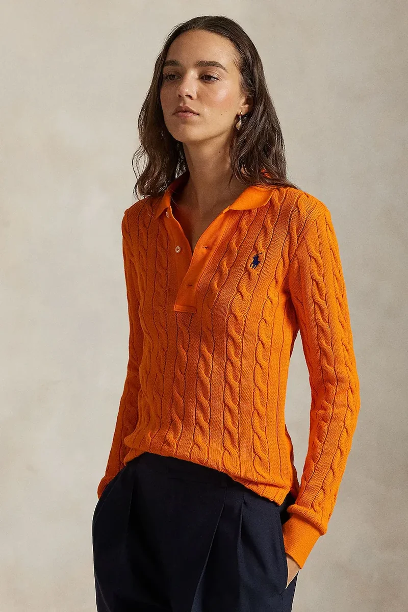 Polo Ralph Lauren pulover pentru femei din bumbac