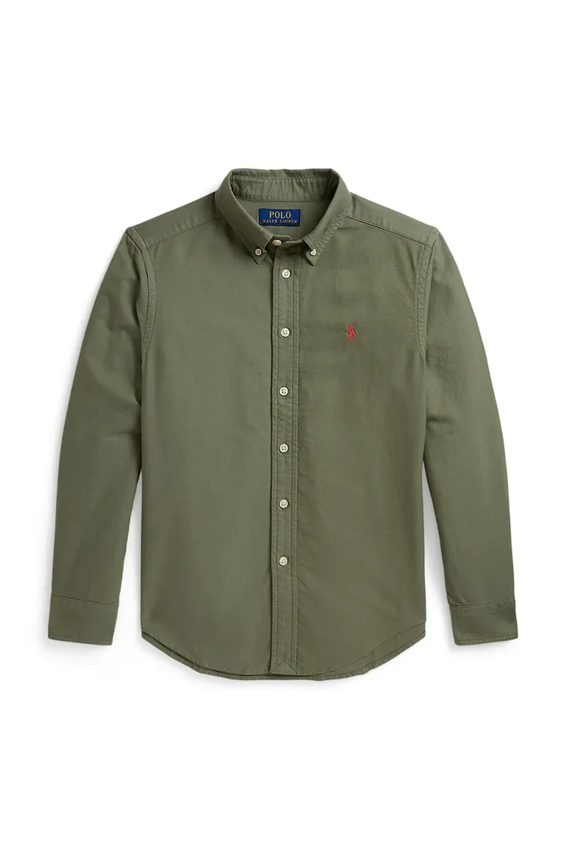 Polo Ralph Lauren cămașă oxford pentru copii, din bumbac