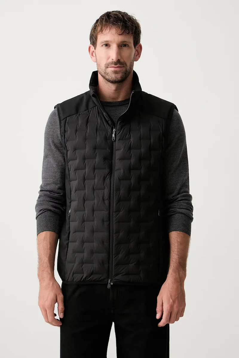 BOSS Green vestă de puf pentru bărbați OW_T-Down Vest