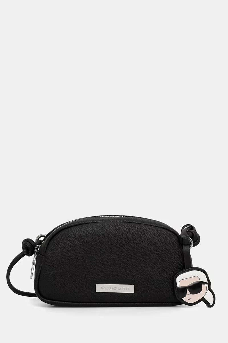 Karl Lagerfeld geantă crossbody pentru femei cu imitație de piele IKON