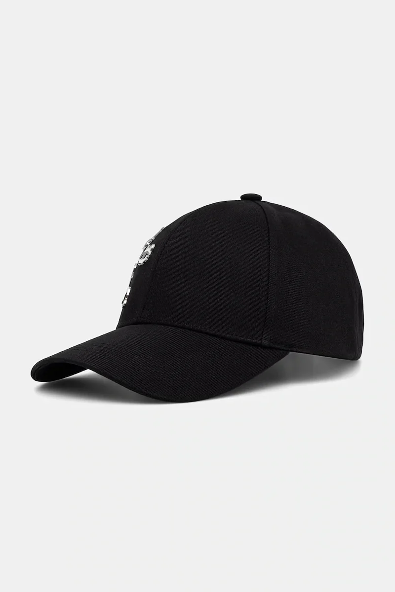 Karl Lagerfeld șapcă pentru femei din bumbac IKON