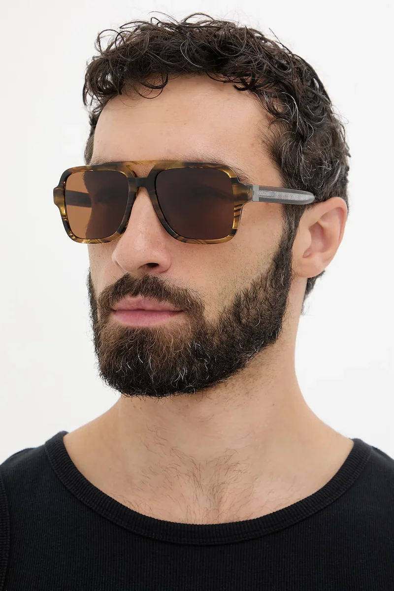 Dolce & Gabbana ochelari de soare aviator pentru bărbați