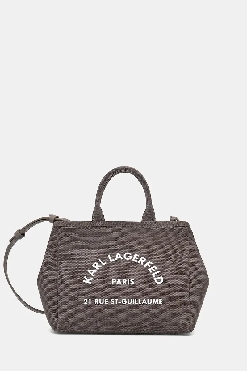 Karl Lagerfeld geantă crossbody pentru femei, din bumbac K/RSG CONV.