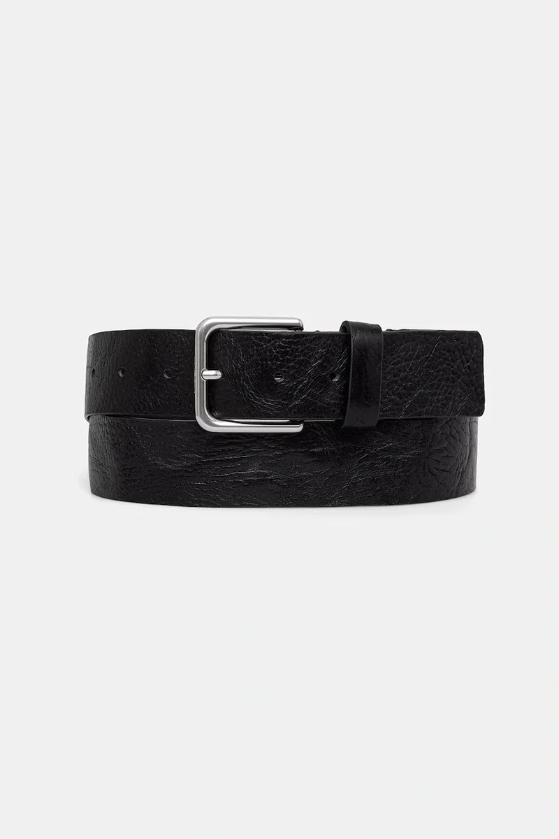 Karl Lagerfeld Jeans curea pentru bărbați din piele