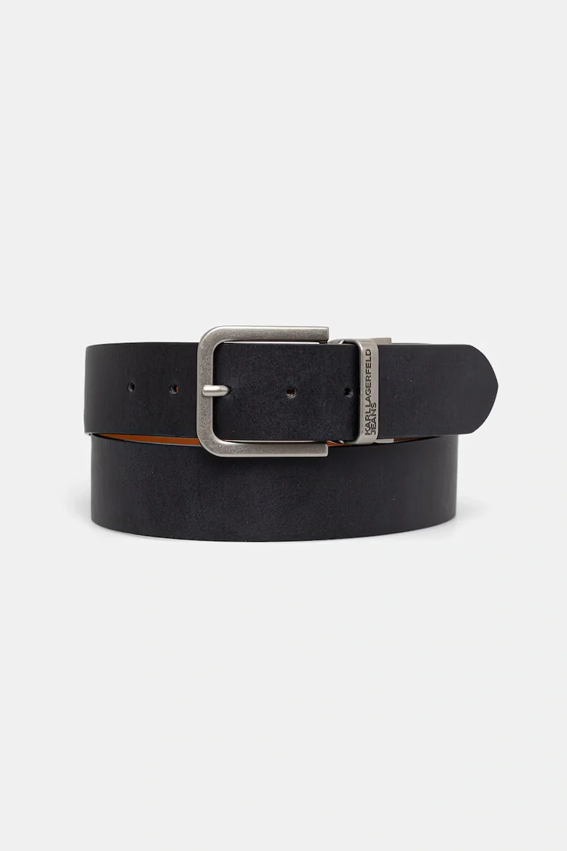 Karl Lagerfeld Jeans curea reversibilă pentru bărbați din piele