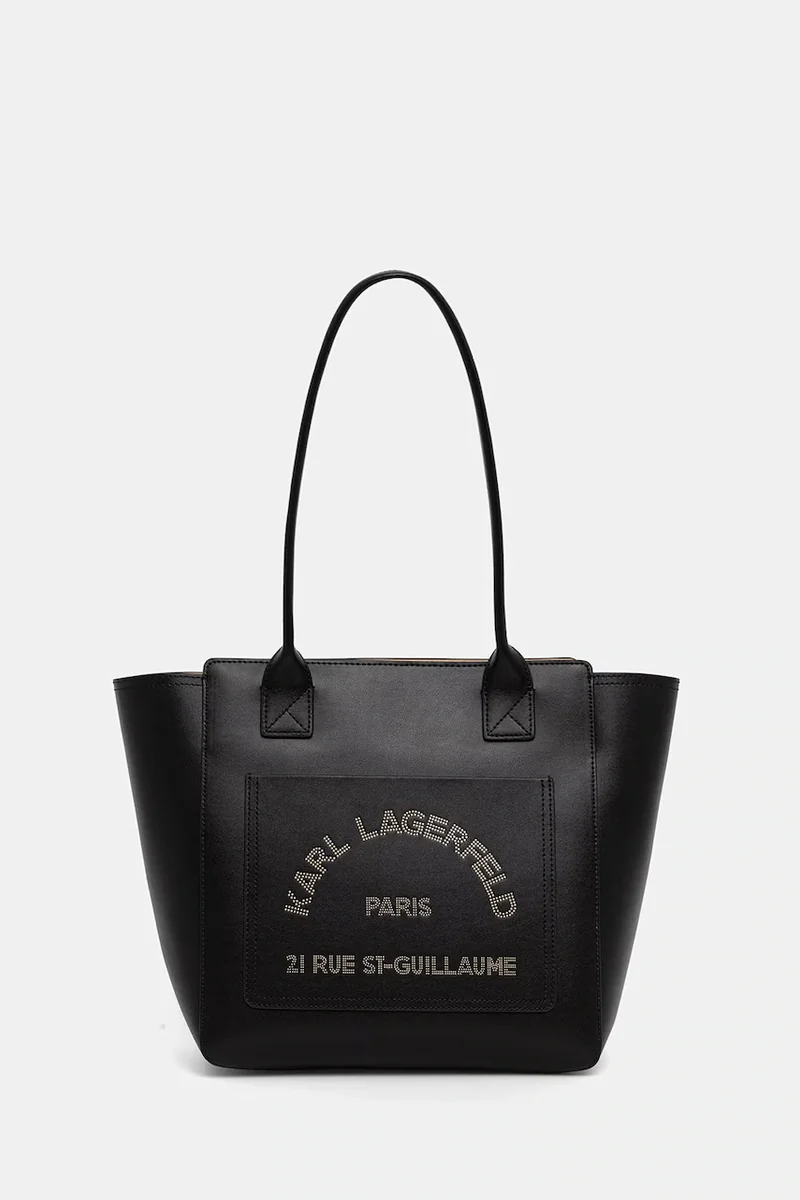 Karl Lagerfeld geantă shopper pentru femei din piele