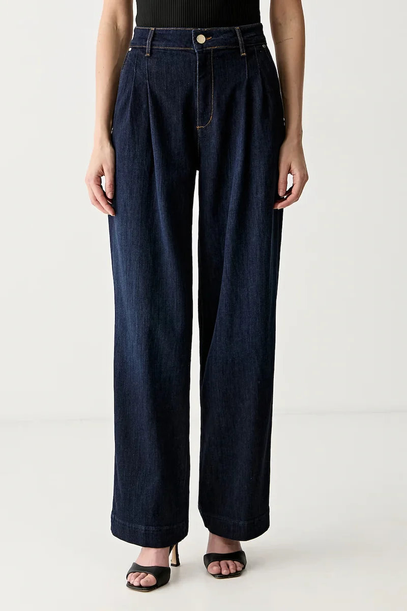Guess blugi high waist pentru femei