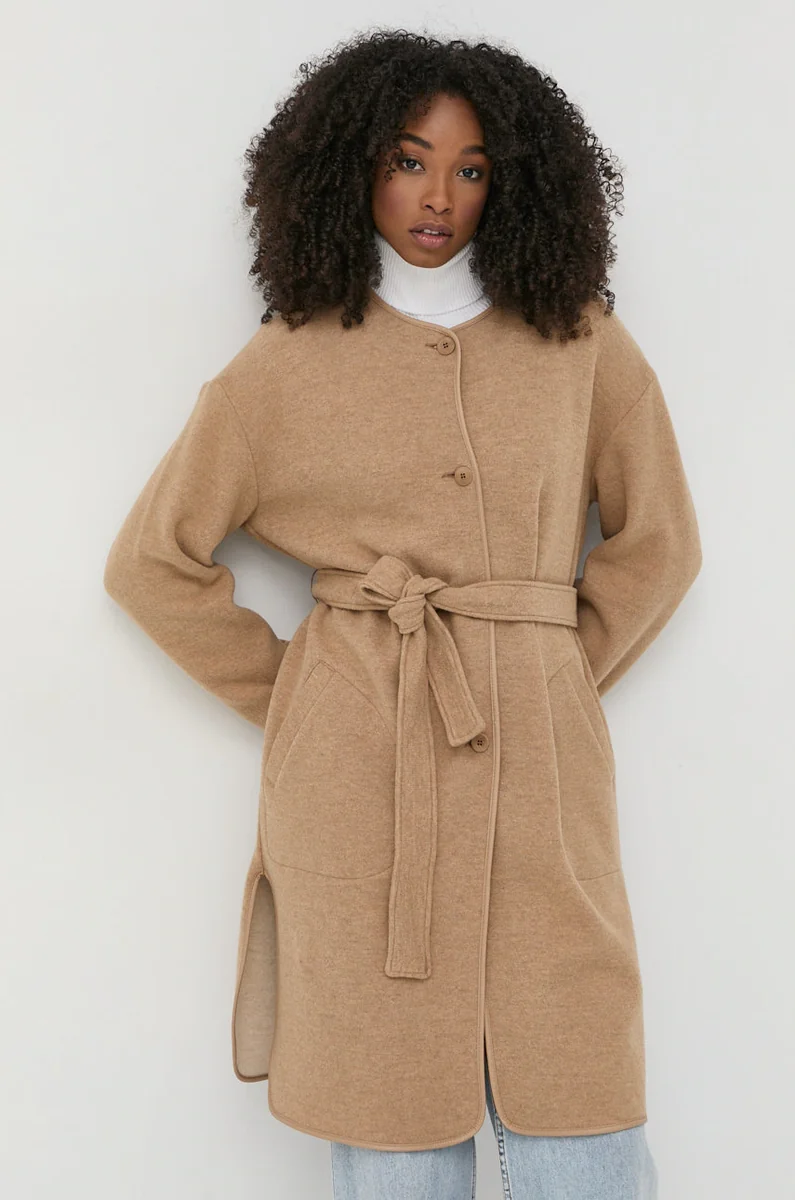 Max Mara Leisure palton de lana